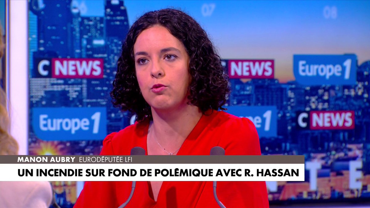L'eurodéputée Manon Aubry affirme que : «Rima Hassan est une députée qui se bat de toutes ses forces» #LaGrandeInterview