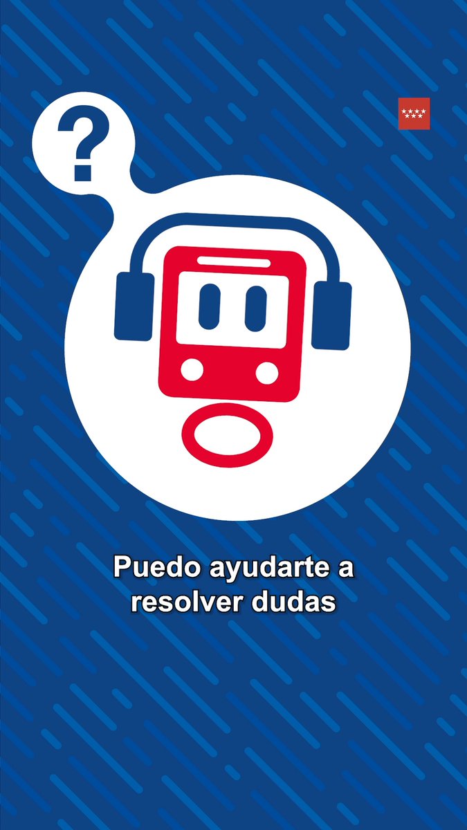 🎧 ¡Ya está aquí el asistente virtual de Metro de Madrid! 👍 Resuelve tus dudas sobre el servicio de Metro en nuestro nuevo chatbot: 📲 A través de WhatsApp en el teléfono 900 444 404 💻 En la web