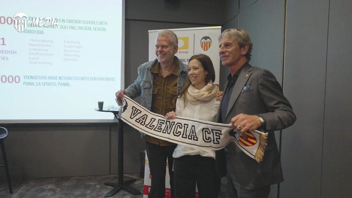 🦇🇸🇪 TM Grupo Inmobiliario, el Valencia CF y LALIGA cierran en Estocolmo su gira internacional que impulsa el turismo, la inversión inmobiliaria y la marca España #ADNVCF