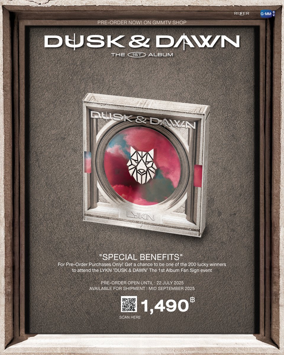 LYKN DUSK & DAWN THE FIRST ALBUM นี่คืออัลบั้มที่ทุกคนต้องพรีออเดอร์ สั่งซื้อที่นี่ / Order Here LYKN DUSK & DAWN THE FIRST ALBUM #LYKNThe1stAlbum #LYKN #RISERMUSIC #GMMTV