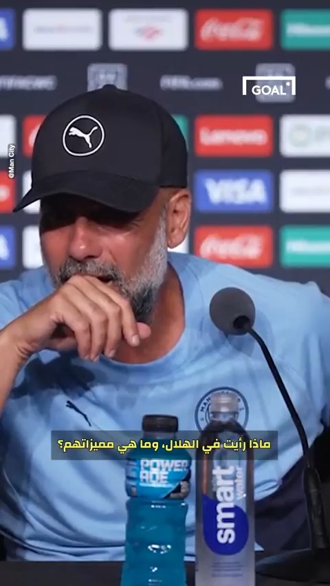 حديث بيب كاملا عن الهلال وجودة اللاعبين الذين يملكهم سيموني طبعا بحكم خبرتي البسيطة في طبقات الأصوات اللي سأل كان الحبيب عزيّز 🇸🇦