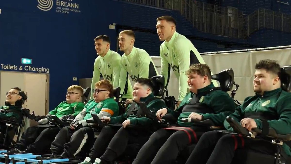 Back in March, we invited AIPF to the FAI National Training Centre to meet the Ireland Men's Senior Team squad & give them an insight into how Powerchair Football is played ๐งโ๐ฆผโโก๏ธโฝ๏ธ Take a look at how our lads got on against the real Powerchair pros! ๐
๐ฎ๐ช
