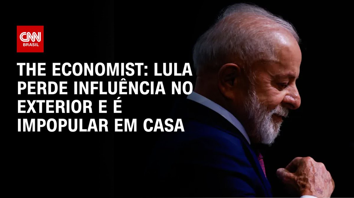 The Economist: Lula perde influência no exterior e é impopular em casa; assista #CNNNovoDia
