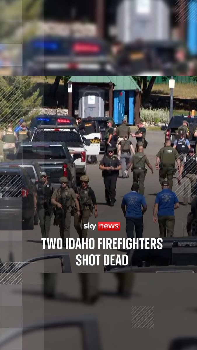 A sniper started a fire and then killed two firefighters he had lured to the scene in Idaho, a local sheriff has said. Click here to read more ➡️