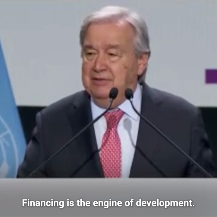 It’s time to change course, Secretary-General António Guterres urges world leaders in Sevilla to seize a once-in-a-decade chance to close the $4 trillion gap holding back sustainable development #FFD4 #FinancingOurFuture