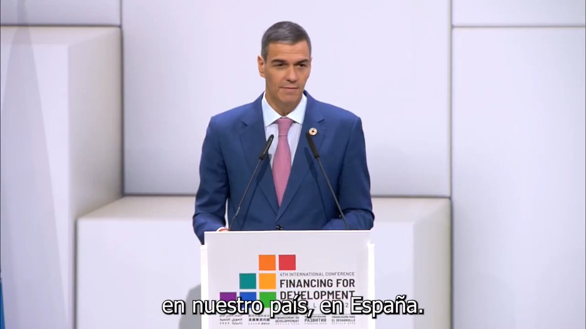 El compromiso de Sevilla, aprobado por consenso, es un éxito notable. No era fácil. Pero se ha logrado. Un nuevo marco para movilizar más financiación, para usarla mejor, para hacerla más justa, más eficiente y más transformadora.