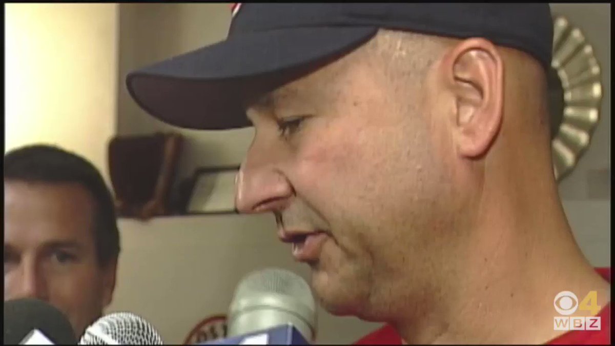 Welcome back to Fenway old friend Terry Francona!😂