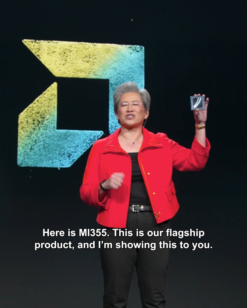 AMD Instinct MI355X GPUs are here! With leadership 3D packaging, peak efficiency, and breakthrough performance, the MI350 series is advancing AI for data centers, delivering up to 4x gen-on-gen AI compute improvement and up to 35x leap in inferencing. Did you see the #AdvancingAI broadcast?