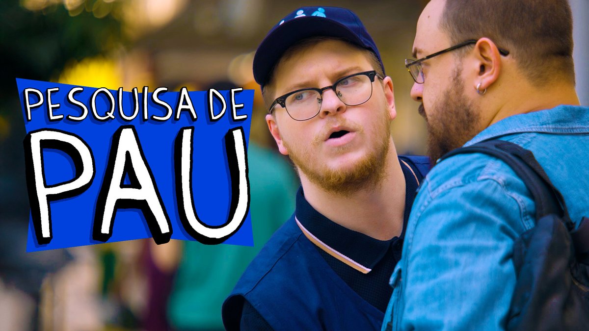 - O senhor tem um minutinho pra responder uma pesquisa de pau? ▶️ VÍDEO NOVO | PESQUISA DE PAU Estevam Nabote