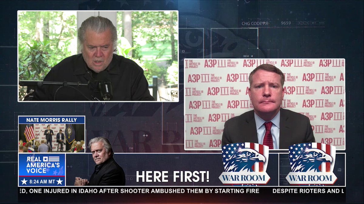 THE SWAMP STILL REIGNS SUPREME This is why everyone needs to be on guard for the next 72 hours, plus. In particular, the AI part of this whole thing can change the American economy, and it only takes up half a page. 🇺🇸 Mike Davis 🇺🇸 Bannon’s WarRoom