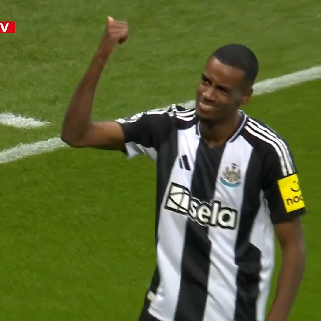 Alexander Isak's THUNDEROUS strike against Liverpool is our pick for Newcastle's best goal of last season. 💥