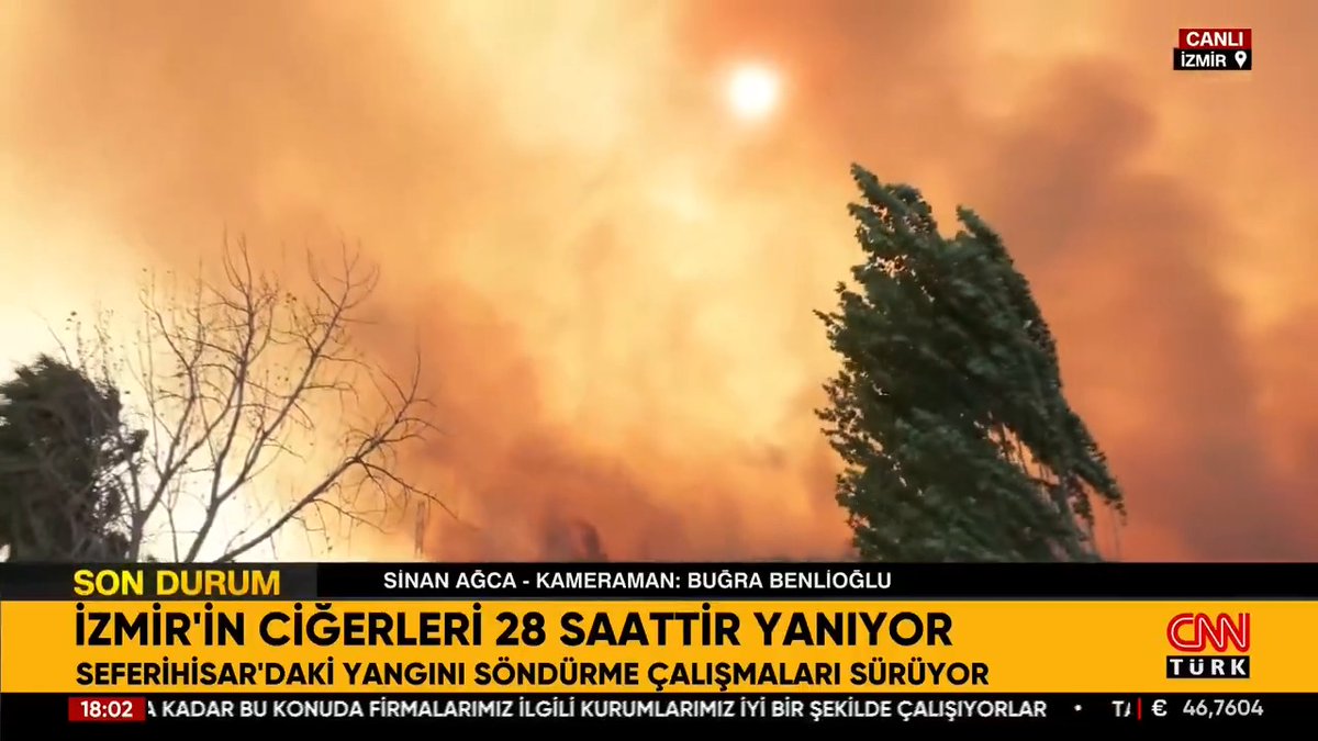 Ciğerlerimiz cayır cayır yanıyor! CNN TÜRK, İzmir'de: Seferihisar'daki yangın 28 saattir sürüyor. Yangında son durum ne?