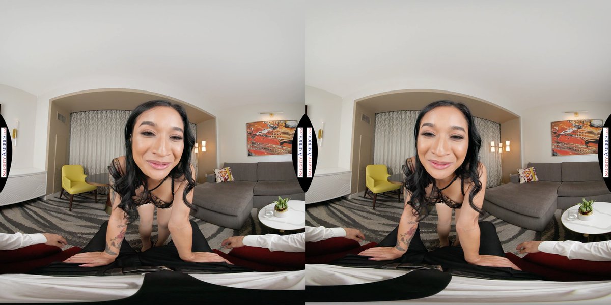 She knows YOU have been waiting to fuck her, she tells you in this brand new #PornstarExperience. #VR #8K Let Avery Black fuck you really good. Daddy 😍 Save NOW more than 70%, limited time!