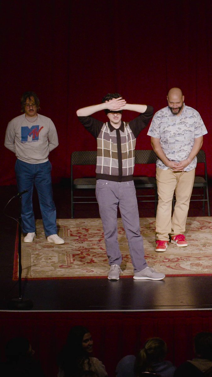 Ben Schwartz and Friends- Baby Catch. Improvisers- Lauren Lapkus, Colton Dunn, Gil Ozeri. 📷: Jill Petracek. Edited: AJ Helfet. 2025 tour shows are now on sale. Ticket link in bio. #benschwartzandfriends #babies #Improv