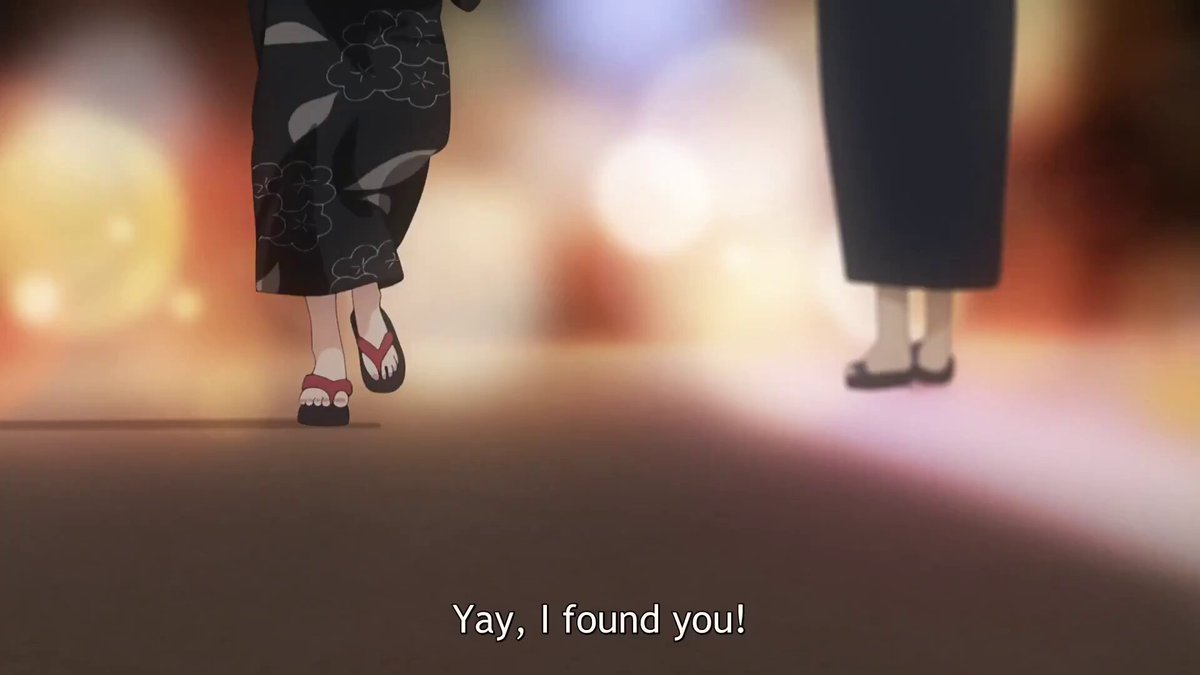 Gojo was captivated by Marin's beauty in her Yukata 💕
