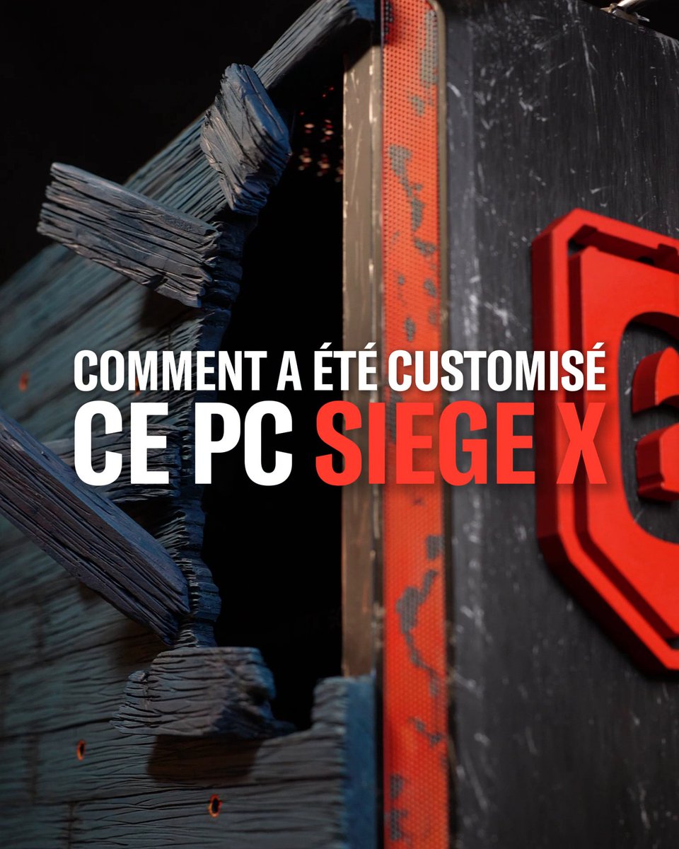 On vous montre les coulisses de l'incroyable PC Siege X fait par @logan_Kogeishop 🤩🖥️ Vous pensez qu'il a mis combien de temps à le construire ? 🤓