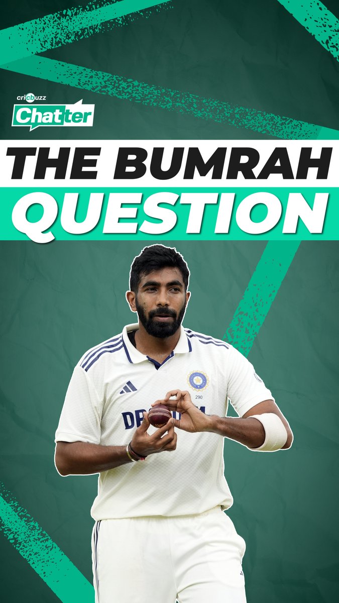 'Jasprit Bumrah is available but...' ๐ณ ๐ฃ๏ธ Ryan ten Doeschate reveals the India spearhead's situation, right here ๐๐พ #ENGvIND #JaspritBumrah
