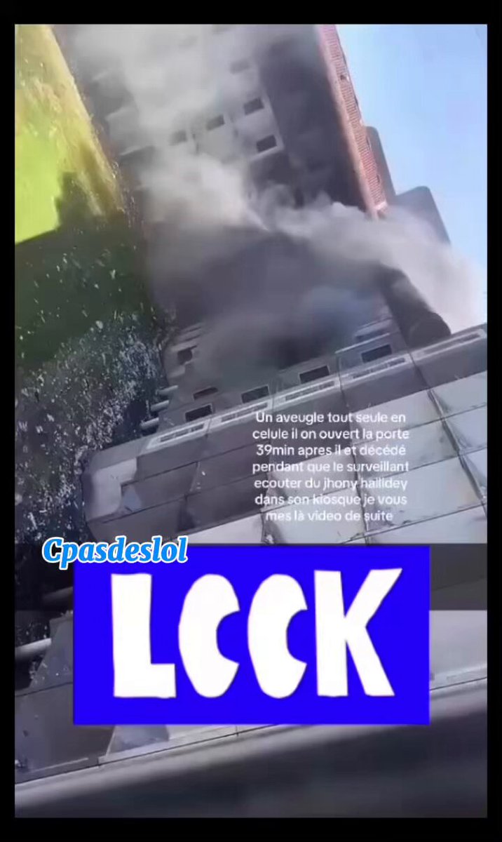 🔴 Un détenu est décédé dimanche 29 juin dans l’incendie de sa cellule à la maison d’arrêt de Strasbourg-Elsau. Selon plusieurs témoignages de détenus , l’alerte aurait été donnée rapidement par des cris et des coups portés sur les portes, mais les surveillants ne seraient intervenus qu’au bout d’environ 20 minutes. Toujours d’après les détenus, un surveillant aurait mis la chanson “Allumer le feu” de Johnny Hallyday dans la coursive pendant que les alertes retentissaient, ce qui suscite une vive indignation. La victime, un homme aveugle, aurait été seul en cellule depuis trois mois. Une enquête est en cours pour déterminer les circonstances exactes du drame.