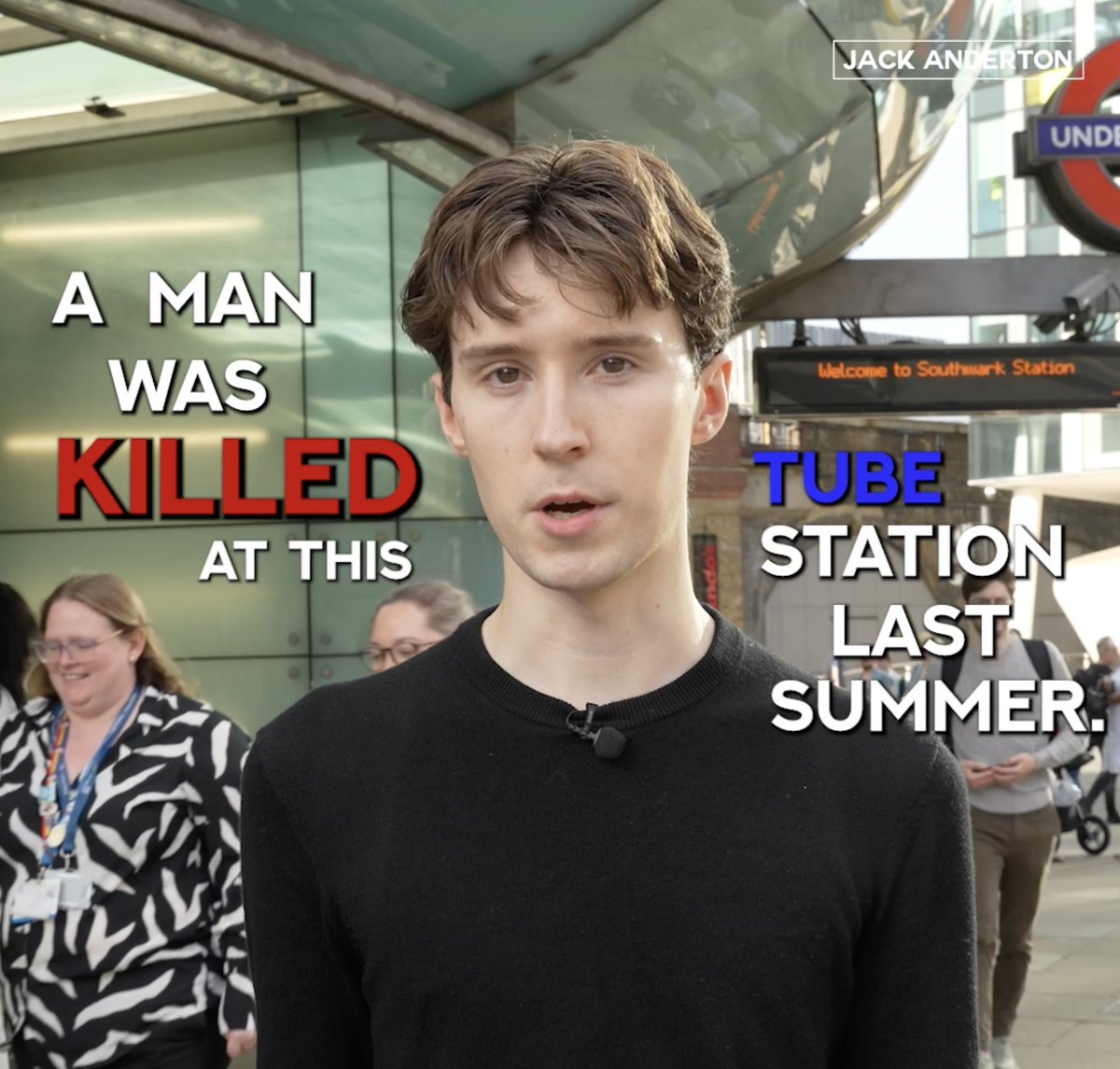 A man was killed at this tube station last summer. Rakeem Miles punched Samuel Winters in the head, just for brushing past him on an escalator. Samuel died two days later. Samuel contributed to Britain. Rakeem only took from it. Britain’s justice system is broken.