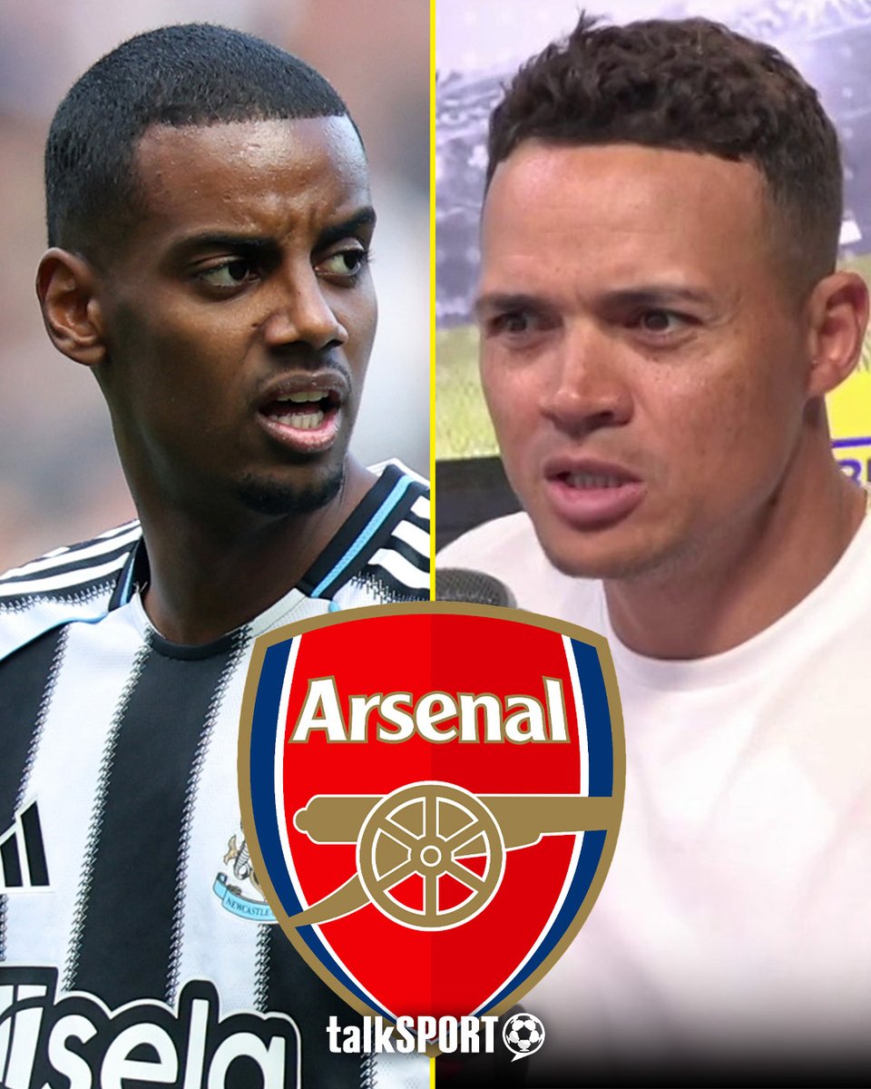 🤷♂️ "I don't see Arsenal as a massive jump forward from Newcastle!" ☎️ "If I was Isak, the call needs to come from Real, Barca or potentially #LFC" Jermaine Jenas insists it would not be worth Isak leaving #NUFC for #AFC this summer ❌