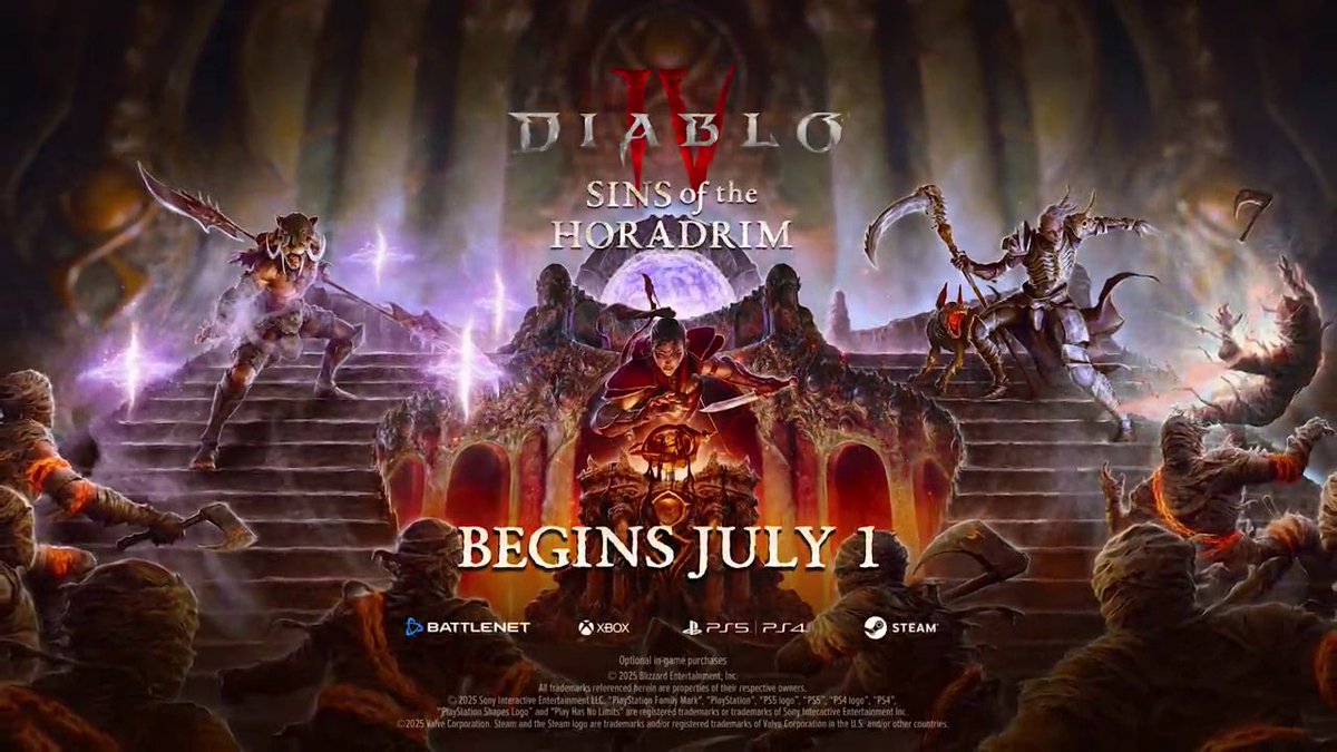 Upgrade your build with the hidden magic of the Horadrim ๐ฅ Hereโs how to use Catalysts, Arcana, and Infusions to create your own powerful spells in Sins of the Horadrim. Coming to #DiabloIV tomorrow, July 1.
