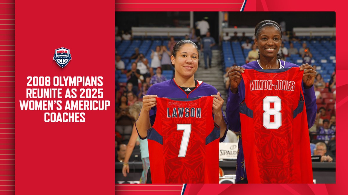 17 years after they won an Olympic gold medal together, Kara Lawson & Delisha Milton-Jones have teamed up again for USA Basketball. This time, it's on the sideline. And it's just as special from their new point of view. »