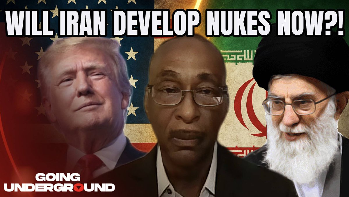 ⚡️FULL GOING UNDERGROUND INTERVIEW 'It Would be PRUDENT For Iran🇮🇷 to Develop Nuclear Weapons!'- CMSGT Dennis Fritz