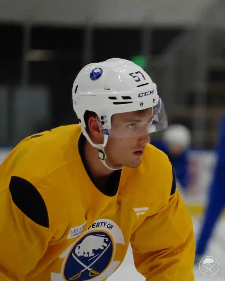 First look at Radim Mrtka on the ice at Development Camp! 👀 #LetsGoBuffalo