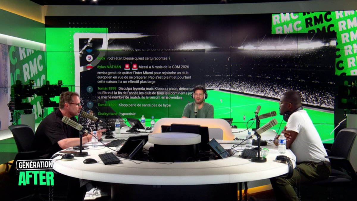 🗺️🗣️ Elton Mokolo réagit au discours de Jurgen Klopp qui affirme que la CDM des clubs est la pire idée jamais mise en œuvre dans le foot : "Il y a une certaine forme de mépris pour les clubs africains, sud-américains ou asiatiques qui en ont fait l'objectif de leur saison."