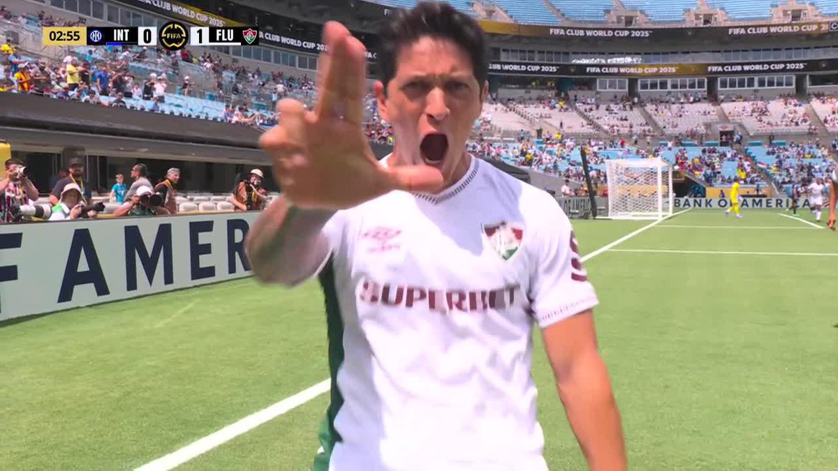 🤯🇧🇷 GOL DE GERMÁN CANO Y FLUMINENSE LE GANA A INTER A LOS 3 MINUTOS.