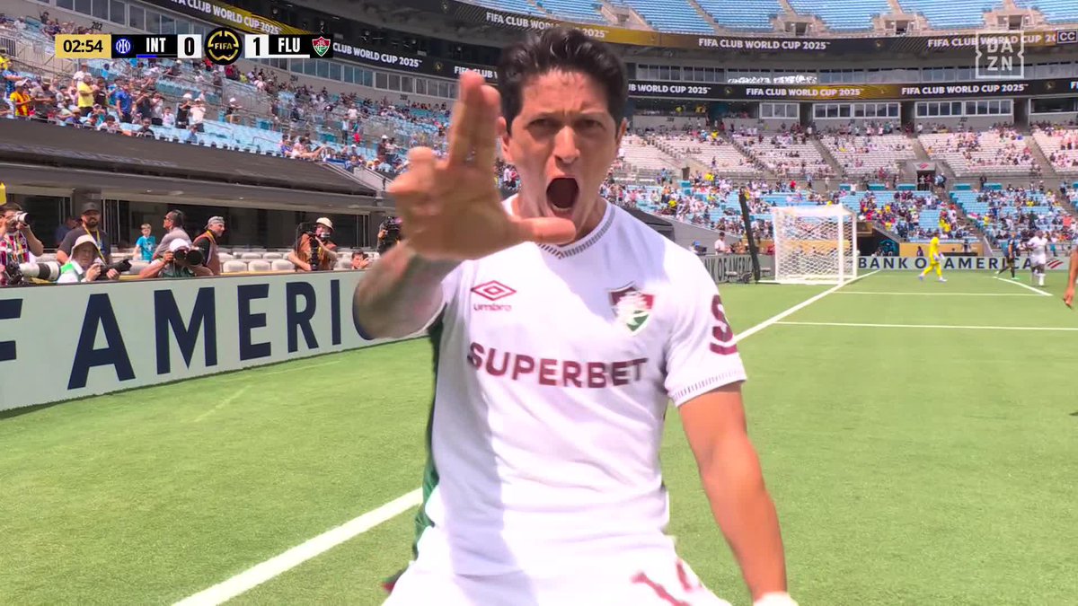 ¡SORPRESÓN EN EL MUNDIAL DE CLUBES! Germán Cano consigue marcar para Fluminense y desata la locura para los brasileños ante el Inter 🇧🇷🔥 @FIFACWC | Todos los partidos gratis en