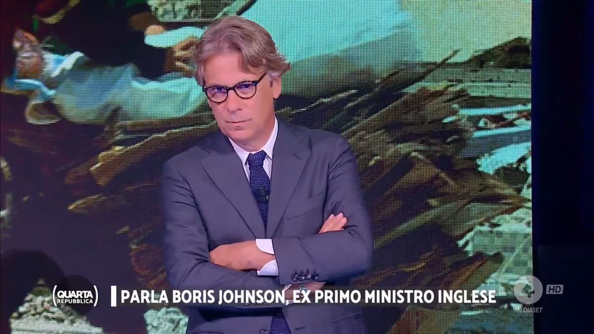 "L'Ucraina è stata invasa 2 volte nel 2014 e nel 2022, gli eroi sono gli ucraini." #Johnson #quartarepubblica