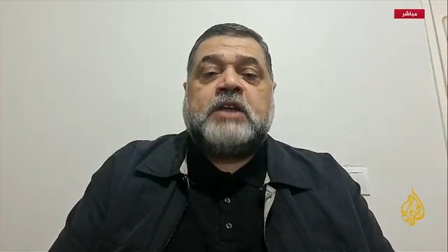 القيادي في حماس أسامة حمدان للجزيرة: نتنياهو يمارس الابتزاز على حساب دماء شعبنا، ومصرون على السعي لوقف لإطلاق النار ينقذ شعبنا #مسار_الأحداث #حرب_غزة