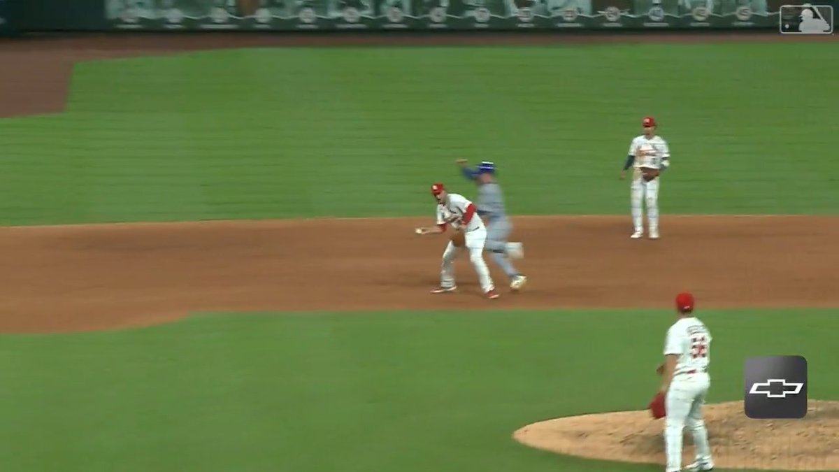 Nolan Arenado's barehand beauty dethrones Denzel Clarke as the latest @Chevrolet Electric Play of the Week!