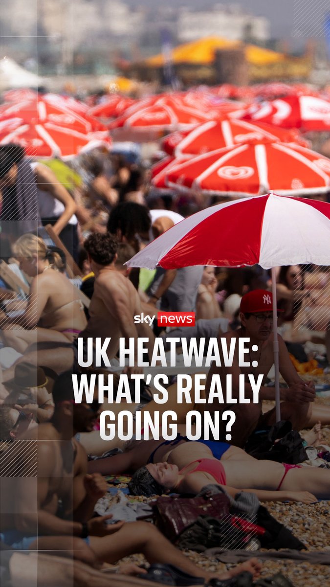 It's the fourth day of a heatwave for much of England, which is hotter than Barbados. So what’s going on? Our science correspondent Thomas Moore explains ⬇️ Heatwave latest: