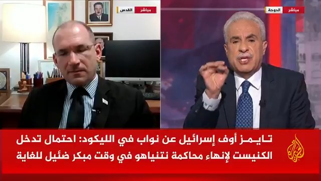 "بسبب تواجد عناصر حمساوية مع أسرهم".. أستاذ العلوم السياسية بالجامعة العبرية مئير مصري يرد على سؤال مذيع #الجزيرة محمد كريشان عن مبررات استهداف الاحتلال للمدنيين على شاطئ البحر في #غزة وسط محاولاته للتهرب من الإجابة #مسار_الأحداث #حرب_غزة