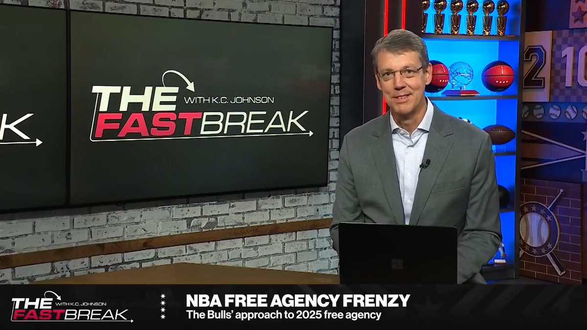 "I think both sides are still confident a deal will be done here in Chicago.” K.C. Johnson on Josh Giddey and the start of free agency today: