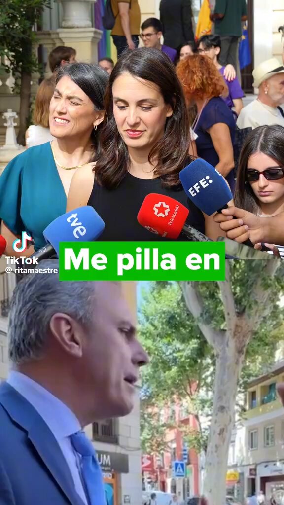 Dimisión de Ortega Smith Rita Maestre 👇🏼