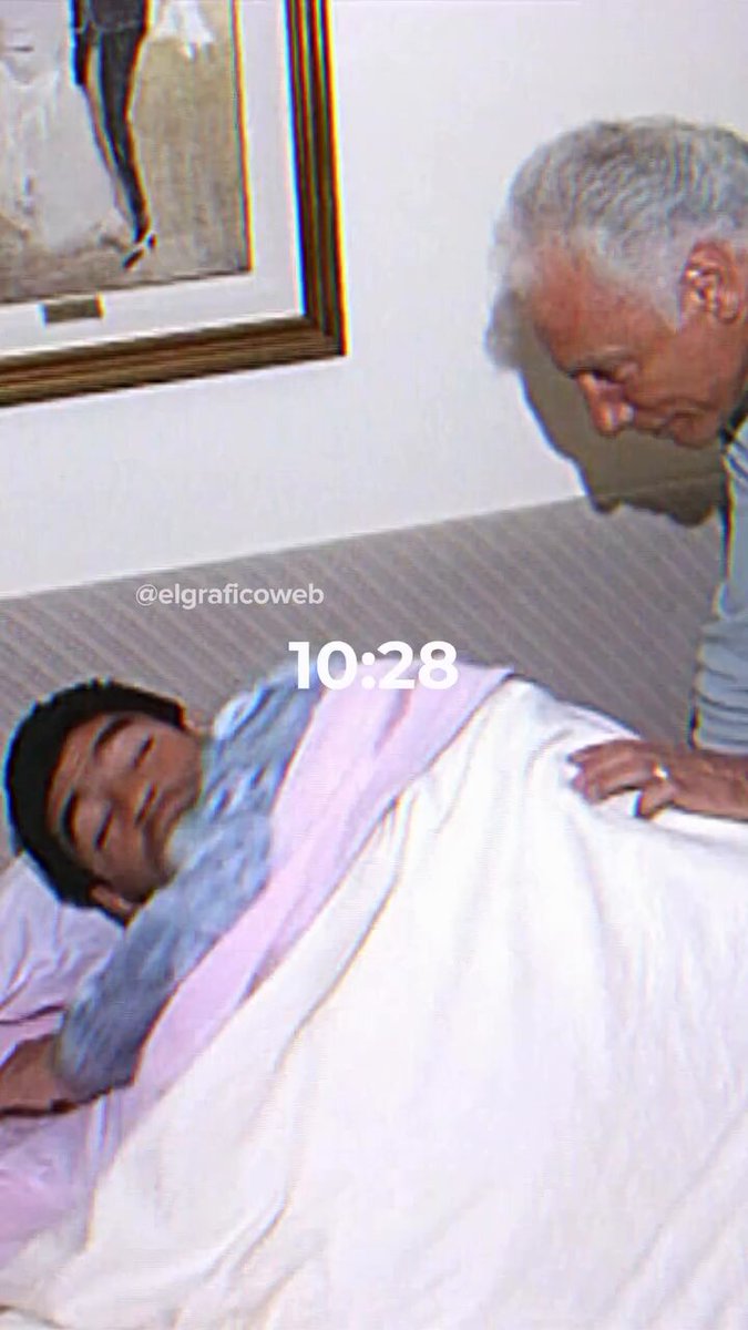 Un día en la rutina de Diego Armando Maradona. Podríamos pasar horas mirando estas cosas ❤️