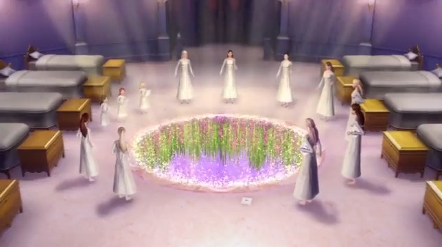 barbie in the 12 dancing princesses - genevieve opens the magical gateway
