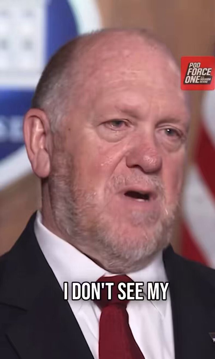 Border Czar Tom Homan says he doesn’t get to see his family or wife much because of how much he works but also because of all the de*th threats against him. You know how horrible leftists can be when it comes to threatening violence. Pray for the safety of Homan and his family.
