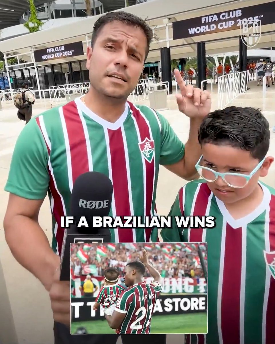 Winning the Club World Cup would be huge to Fluminense fans 🇧🇷