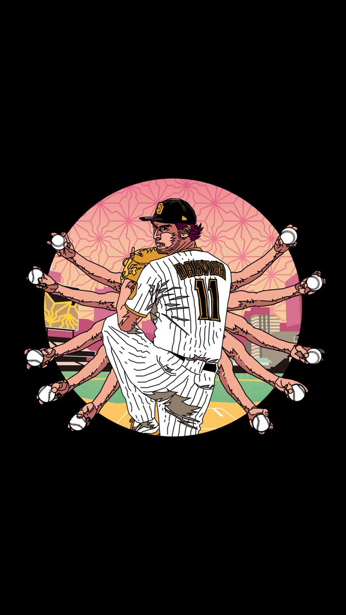 ' ダルビッシュ有(Yu Darvish) が変化球の科学者になるまで。 アートを描いたのは BAKIBAKI #ベースボールは唯一無二 #MLB #MLBJapan #ダルビッシュ有