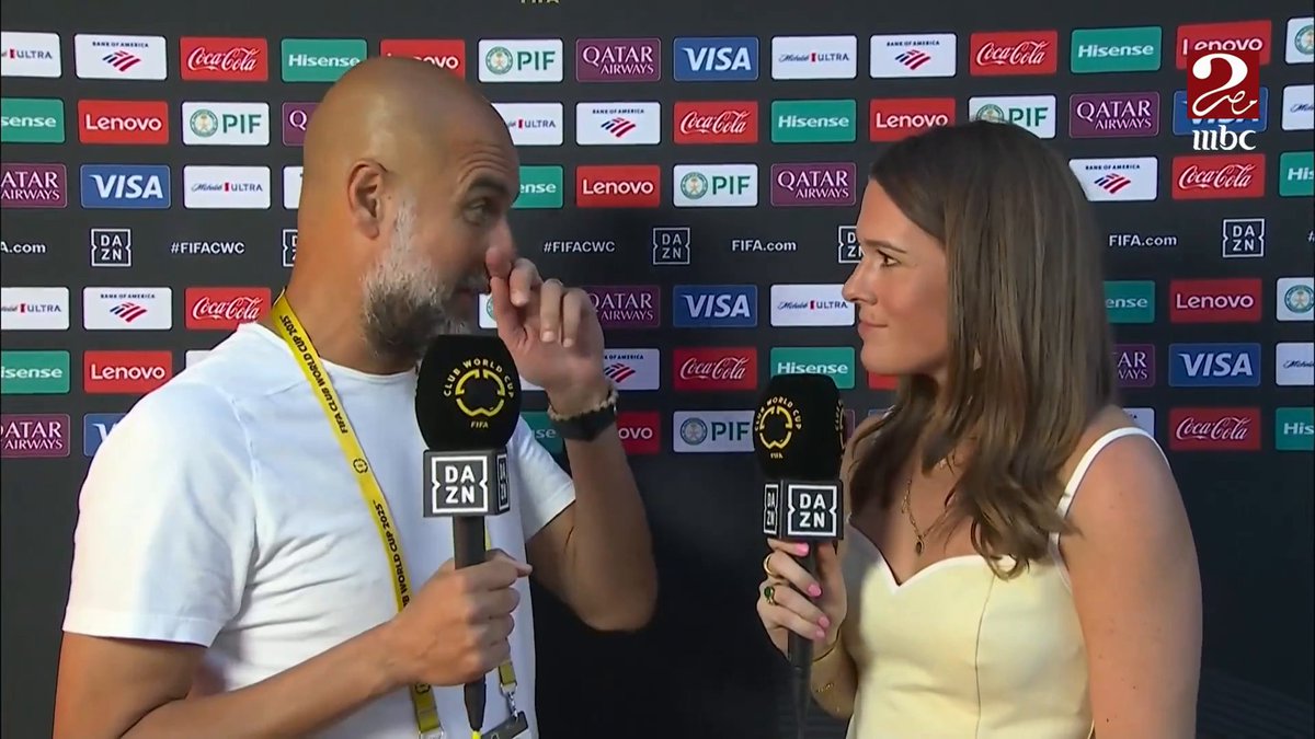 تصريحات بيب جوارديولا قبل مواجهة فريق الهلال السعودي بعد قليل.. وابراهيم فايق يعلق على نوعية الاسئلة ومدة الحوار #MBCMASR2 #عيش_البطولة