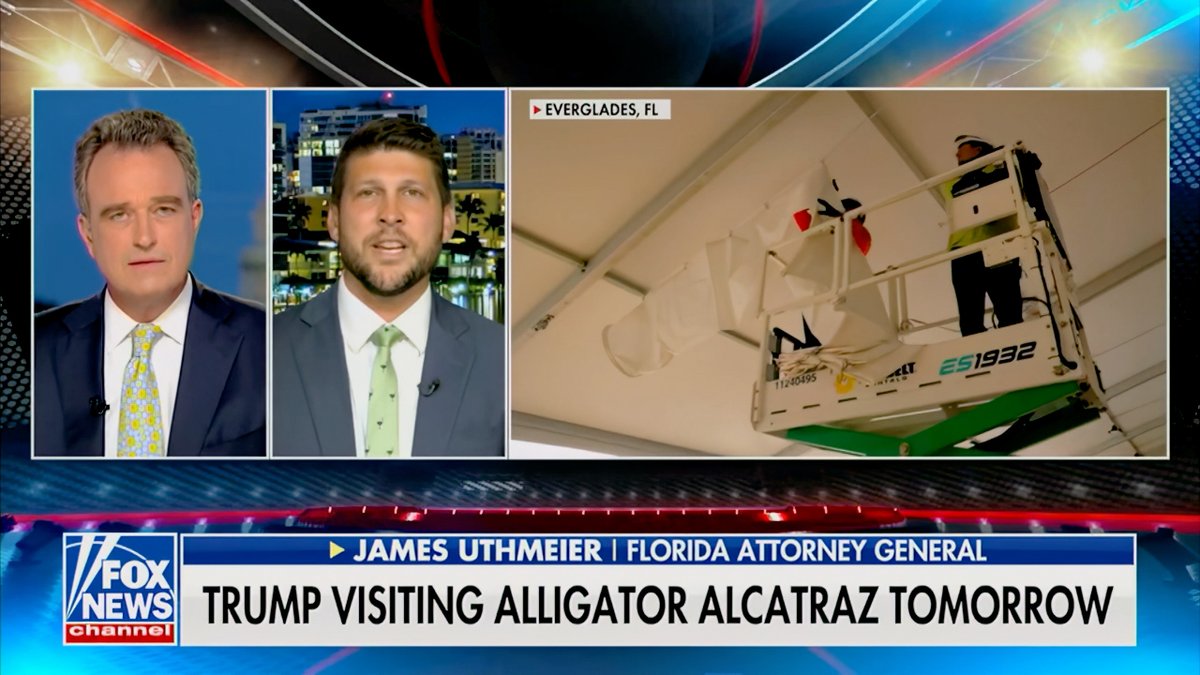 I joined Fox News to discuss Alligator Alcatraz and Florida's commitment to leading the way in implementing President Trump's illegal immigration agenda!
