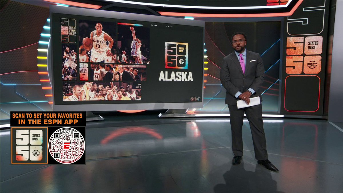 50 States in 50 Days takes us to "The Last Frontier" 🏔️ Throwing it back to when some of your favorite hoopers were ballin' out in Alaska 🔥