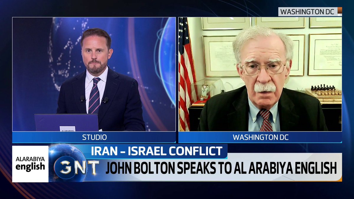 The Iranian regime is on its back and this is not the time to throw them a lifeline, says Ambassador John Bolton, Former National Security Adviser to President Trump. #GNT