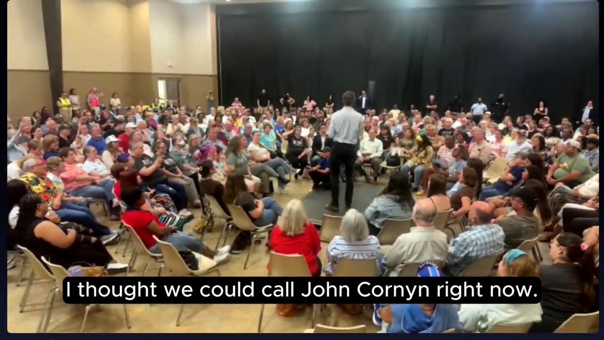 We called John Cornyn during tonight's town hall. Here's Beaumont's message to him: