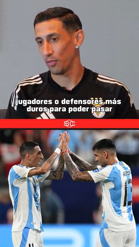 "CREO QUE EL CUTI ROMERO ES UNO DE LOS JUGADORES O DEFENSORES MÁS DUROS PARA PODER PASAR" 🇦🇷 Ángel Di María eligió al Cuti como el defensor más difícil para pasar, a pesar de enfrentarlo solo en entrenamientos