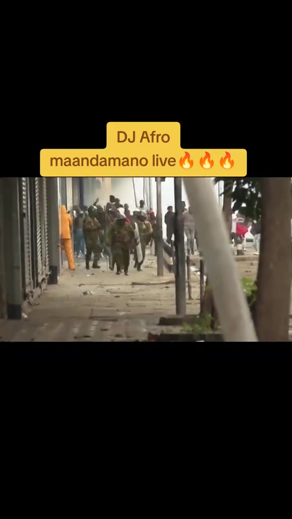 Kwani DJ Afro alikuwa maandamano 🤣🤣